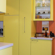 Einbauküche gelb